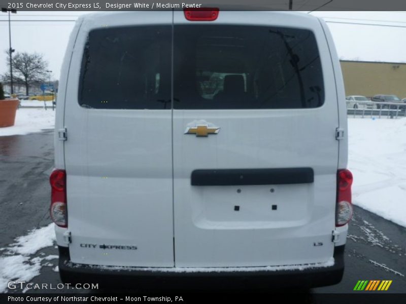Designer White / Medium Pewter 2015 Chevrolet City Express LS