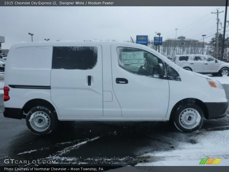 Designer White / Medium Pewter 2015 Chevrolet City Express LS