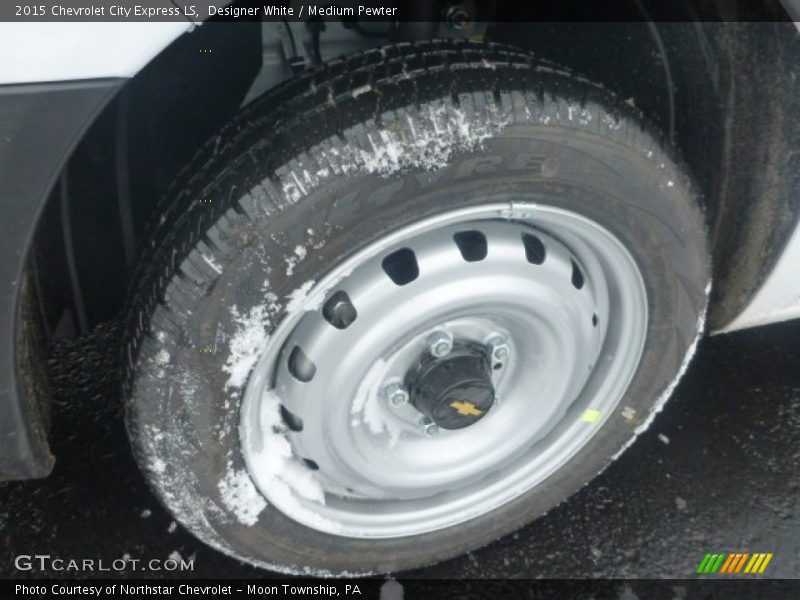 Designer White / Medium Pewter 2015 Chevrolet City Express LS