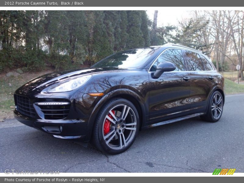 Black / Black 2012 Porsche Cayenne Turbo