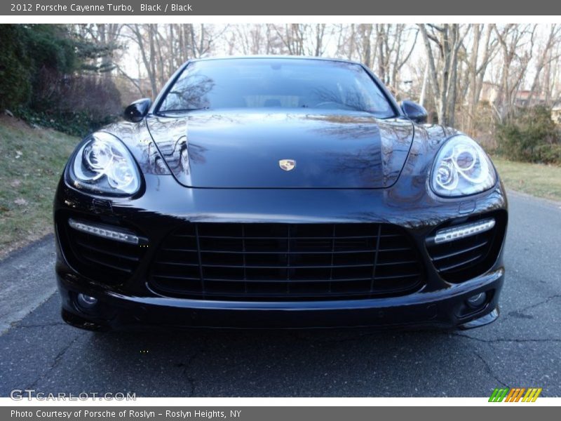 Black / Black 2012 Porsche Cayenne Turbo