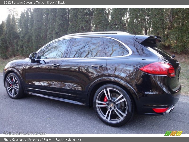Black / Black 2012 Porsche Cayenne Turbo