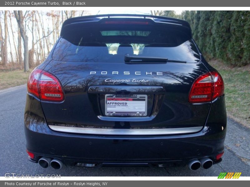 Black / Black 2012 Porsche Cayenne Turbo