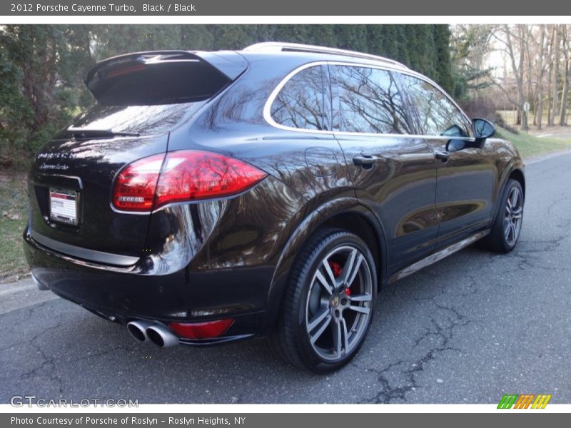 Black / Black 2012 Porsche Cayenne Turbo