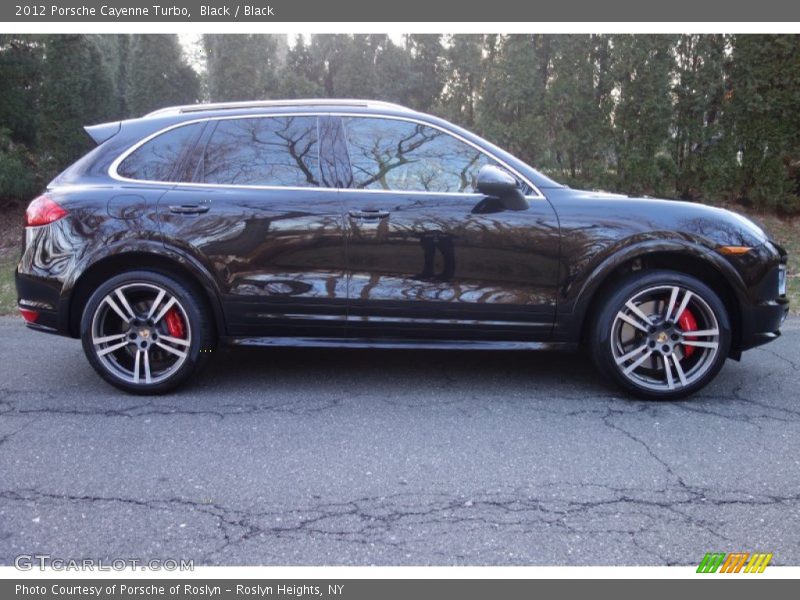Black / Black 2012 Porsche Cayenne Turbo
