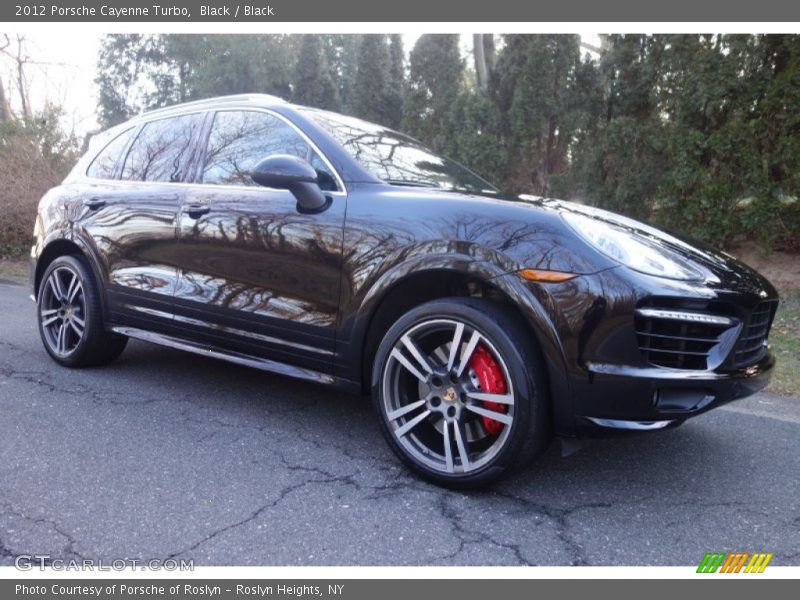 Black / Black 2012 Porsche Cayenne Turbo