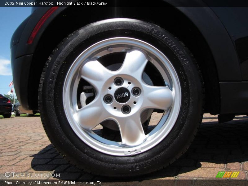 Midnight Black / Black/Grey 2009 Mini Cooper Hardtop