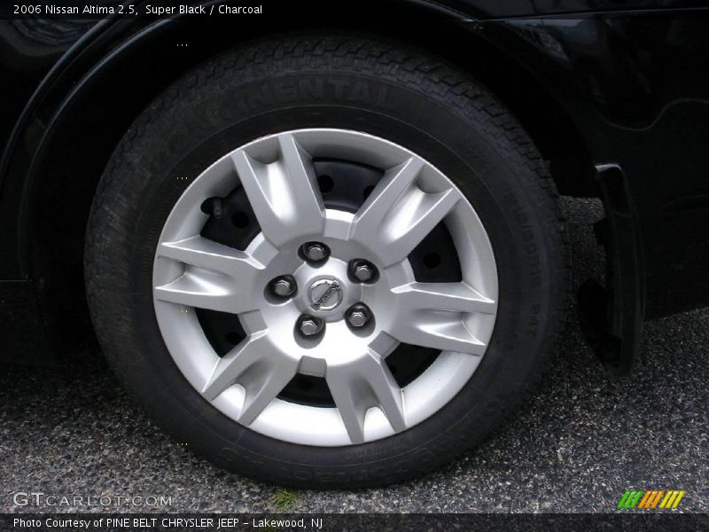 Super Black / Charcoal 2006 Nissan Altima 2.5