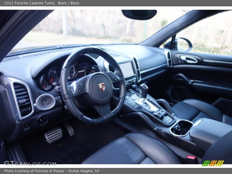 Black / Black 2012 Porsche Cayenne Turbo