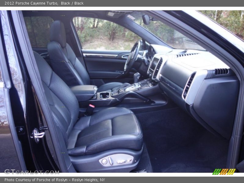 Black / Black 2012 Porsche Cayenne Turbo