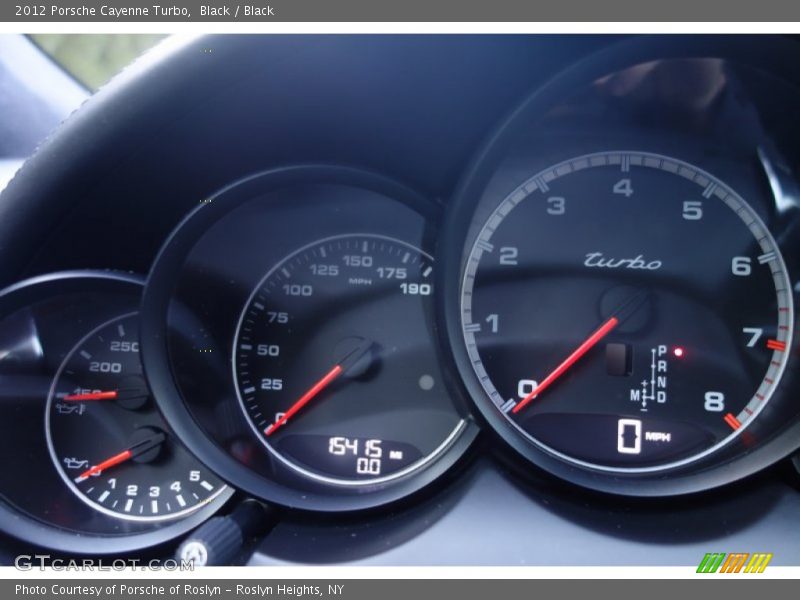 Black / Black 2012 Porsche Cayenne Turbo