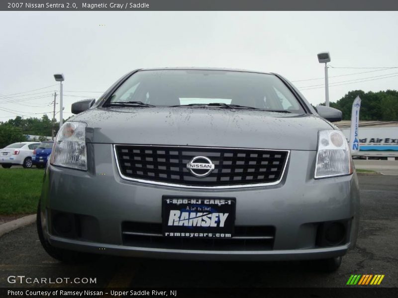 Magnetic Gray / Saddle 2007 Nissan Sentra 2.0