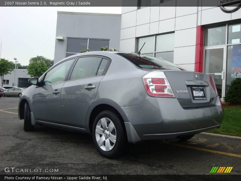 Magnetic Gray / Saddle 2007 Nissan Sentra 2.0
