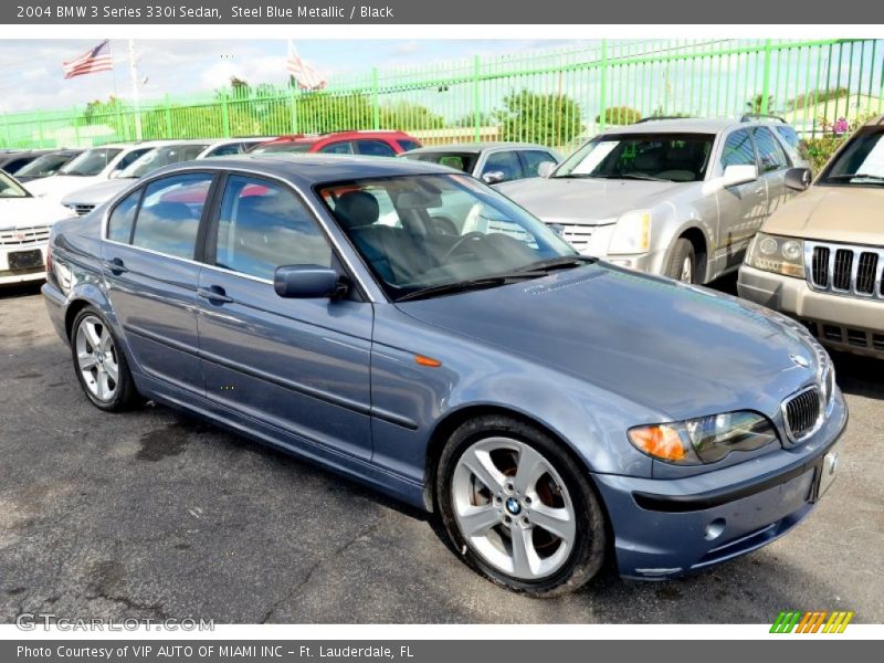Front 3/4 View of 2004 3 Series 330i Sedan