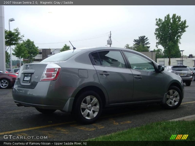 Magnetic Gray / Saddle 2007 Nissan Sentra 2.0