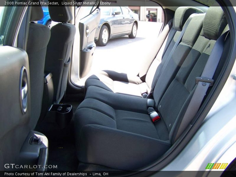 Liquid Silver Metallic / Ebony 2008 Pontiac Grand Prix Sedan