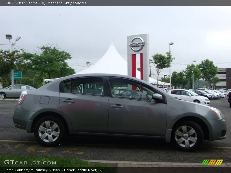 Magnetic Gray / Saddle 2007 Nissan Sentra 2.0