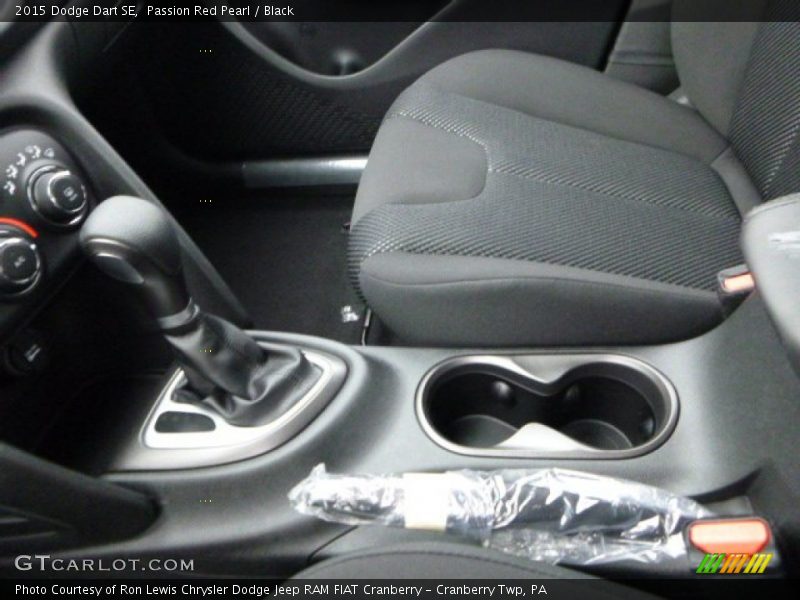 Passion Red Pearl / Black 2015 Dodge Dart SE