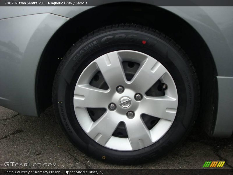 Magnetic Gray / Saddle 2007 Nissan Sentra 2.0