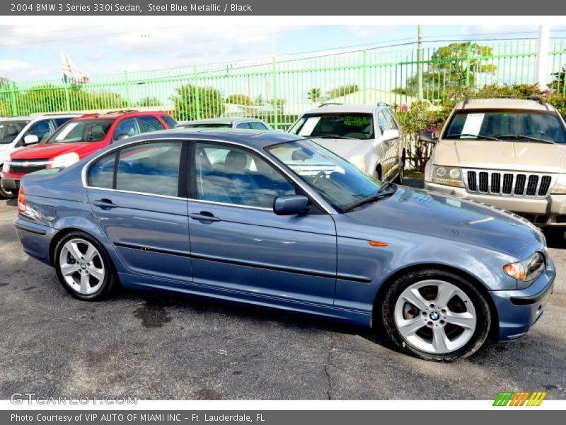  2004 3 Series 330i Sedan Steel Blue Metallic