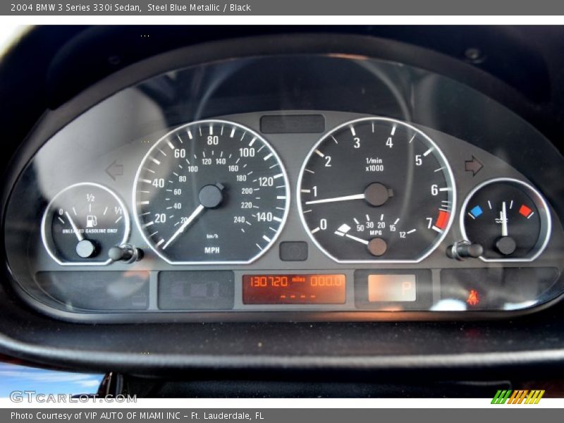  2004 3 Series 330i Sedan 330i Sedan Gauges