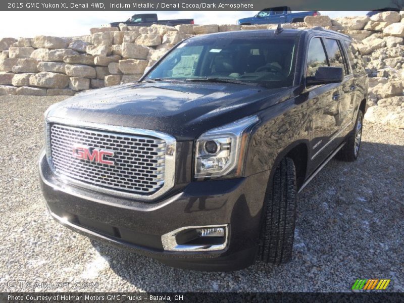 Iridium Metallic / Denali Cocoa/Dark Atmosphere 2015 GMC Yukon XL Denali 4WD