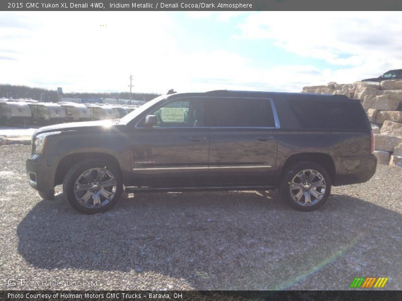 Iridium Metallic / Denali Cocoa/Dark Atmosphere 2015 GMC Yukon XL Denali 4WD
