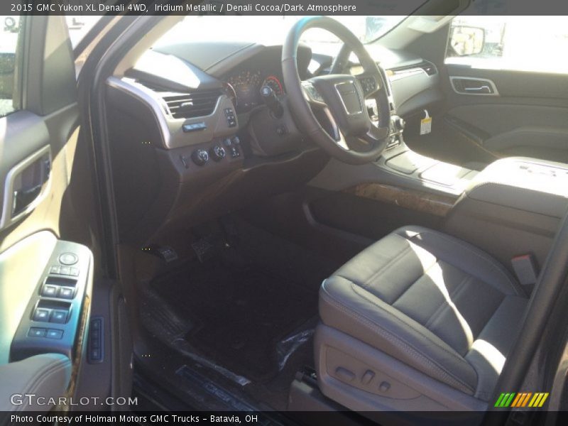 Iridium Metallic / Denali Cocoa/Dark Atmosphere 2015 GMC Yukon XL Denali 4WD