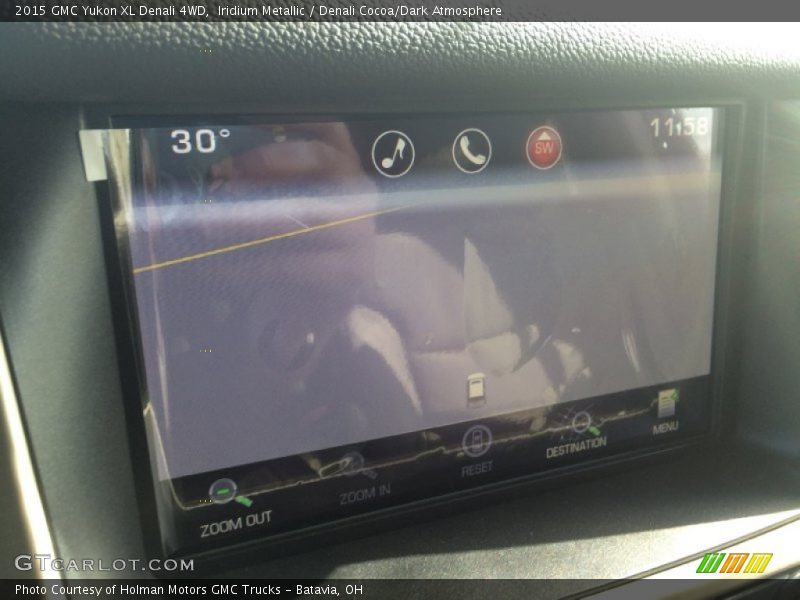 Iridium Metallic / Denali Cocoa/Dark Atmosphere 2015 GMC Yukon XL Denali 4WD