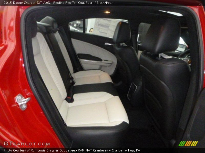 Redline Red Tri-Coat Pearl / Black/Pearl 2015 Dodge Charger SXT AWD