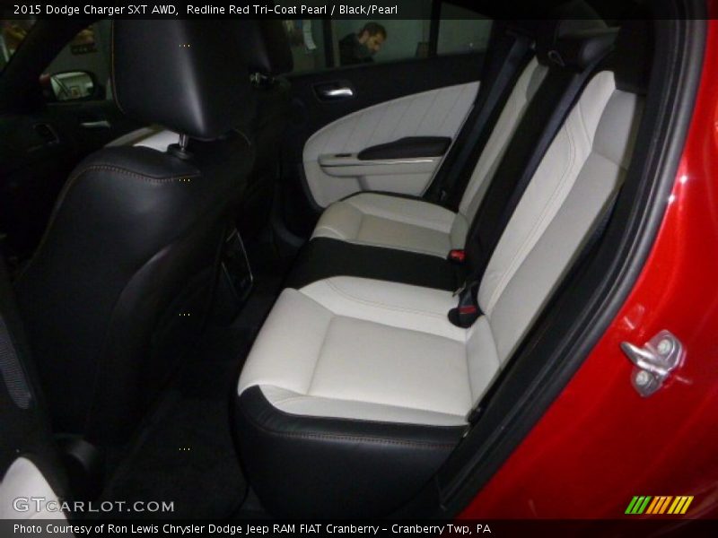 Redline Red Tri-Coat Pearl / Black/Pearl 2015 Dodge Charger SXT AWD