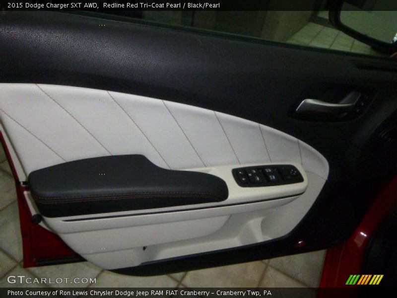 Redline Red Tri-Coat Pearl / Black/Pearl 2015 Dodge Charger SXT AWD