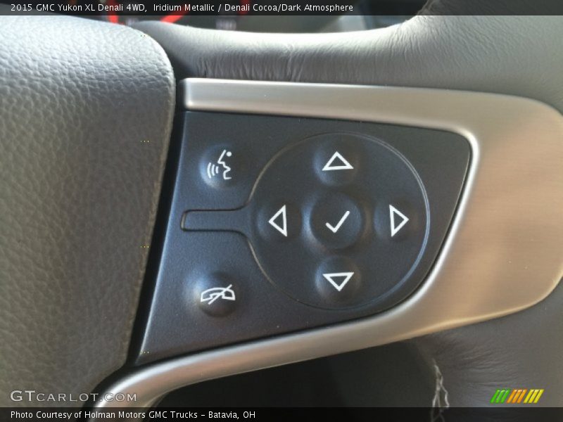Iridium Metallic / Denali Cocoa/Dark Atmosphere 2015 GMC Yukon XL Denali 4WD