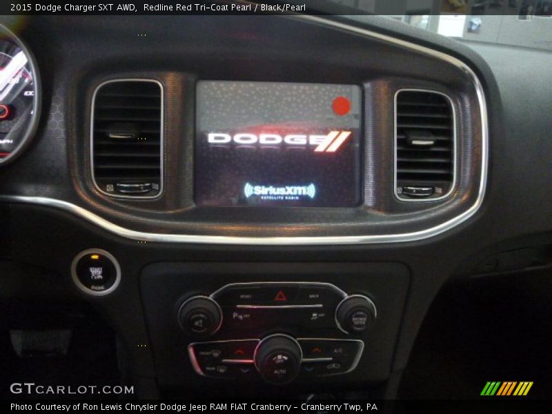 Redline Red Tri-Coat Pearl / Black/Pearl 2015 Dodge Charger SXT AWD