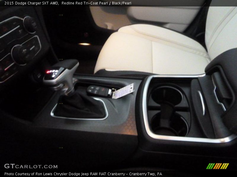 Redline Red Tri-Coat Pearl / Black/Pearl 2015 Dodge Charger SXT AWD