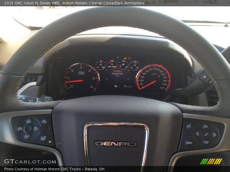 Iridium Metallic / Denali Cocoa/Dark Atmosphere 2015 GMC Yukon XL Denali 4WD