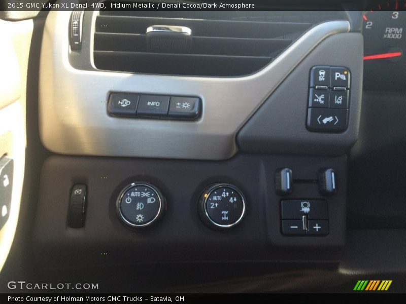 Iridium Metallic / Denali Cocoa/Dark Atmosphere 2015 GMC Yukon XL Denali 4WD