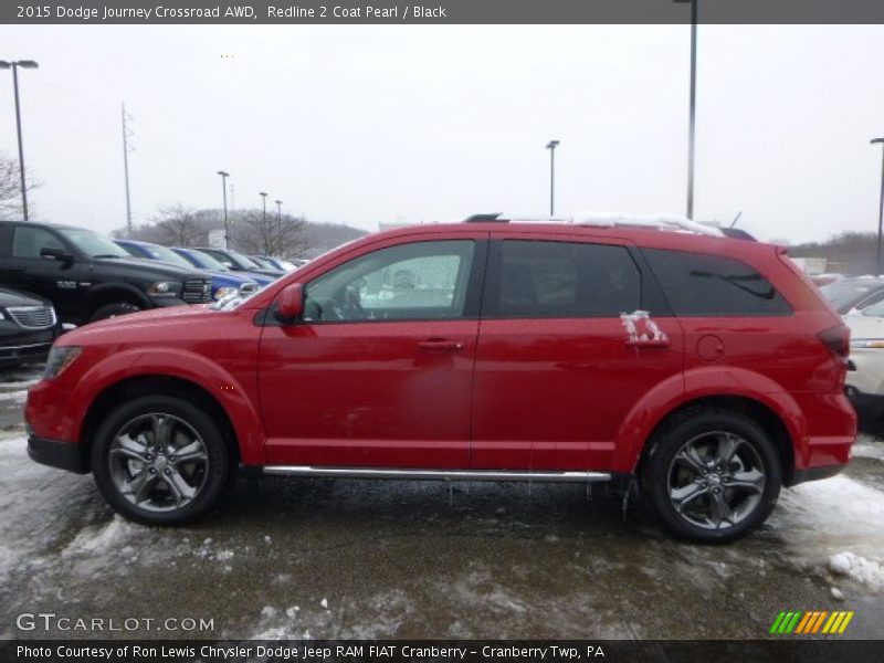  2015 Journey Crossroad AWD Redline 2 Coat Pearl