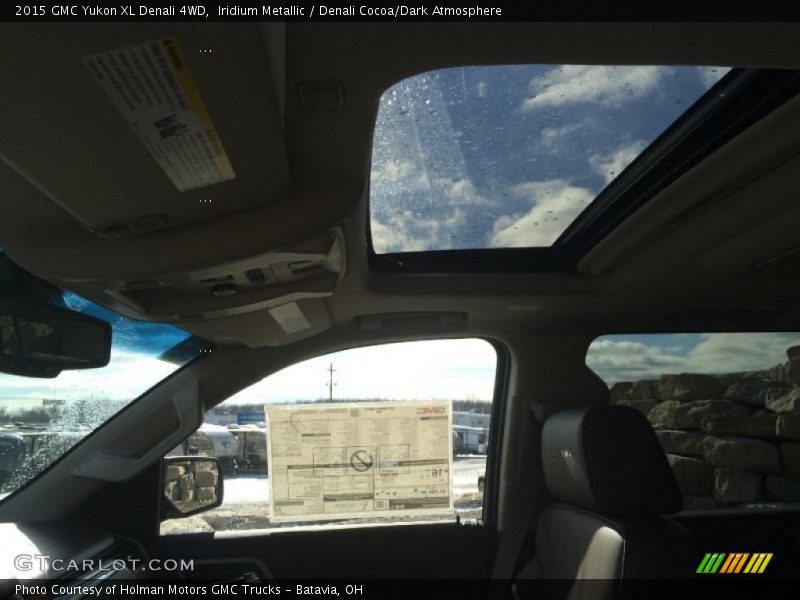 Iridium Metallic / Denali Cocoa/Dark Atmosphere 2015 GMC Yukon XL Denali 4WD