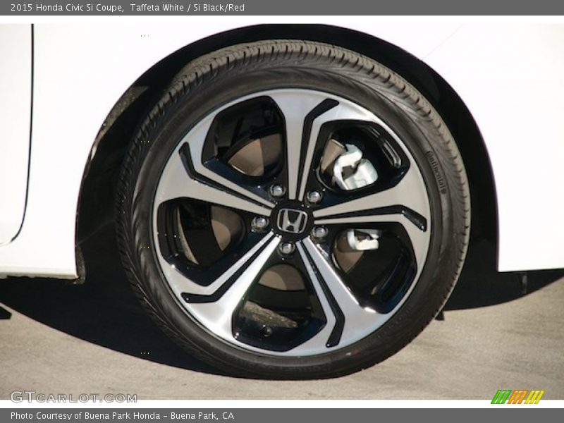 Taffeta White / Si Black/Red 2015 Honda Civic Si Coupe