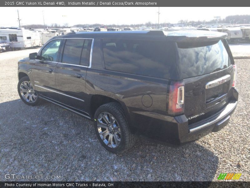 Iridium Metallic / Denali Cocoa/Dark Atmosphere 2015 GMC Yukon XL Denali 4WD