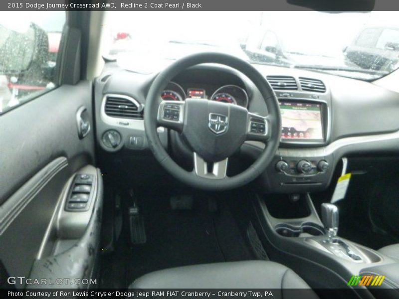 Redline 2 Coat Pearl / Black 2015 Dodge Journey Crossroad AWD
