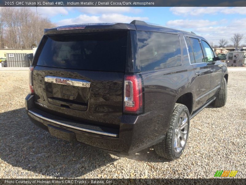 Iridium Metallic / Denali Cocoa/Dark Atmosphere 2015 GMC Yukon XL Denali 4WD