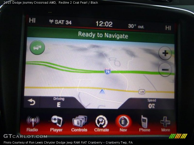 Navigation of 2015 Journey Crossroad AWD