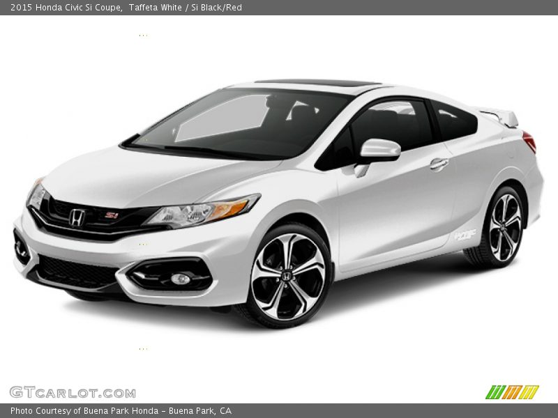 Taffeta White / Si Black/Red 2015 Honda Civic Si Coupe