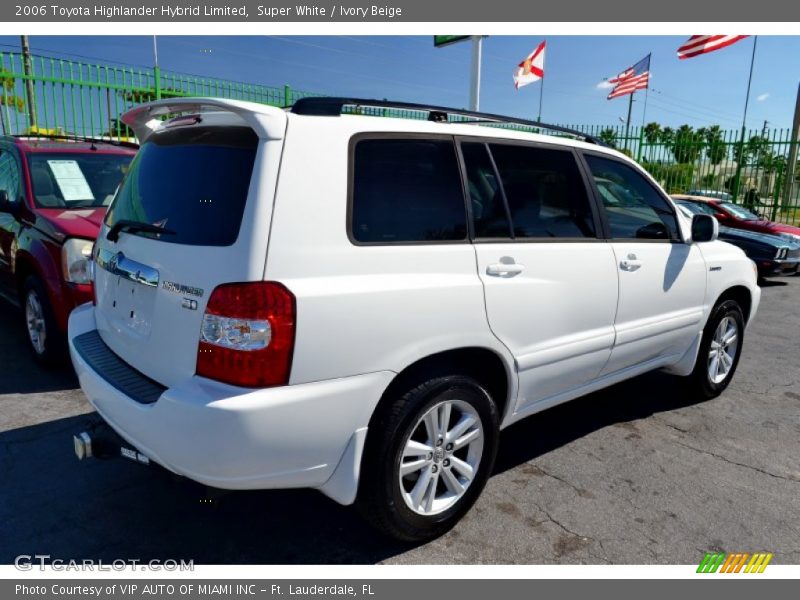  2006 Highlander Hybrid Limited Super White