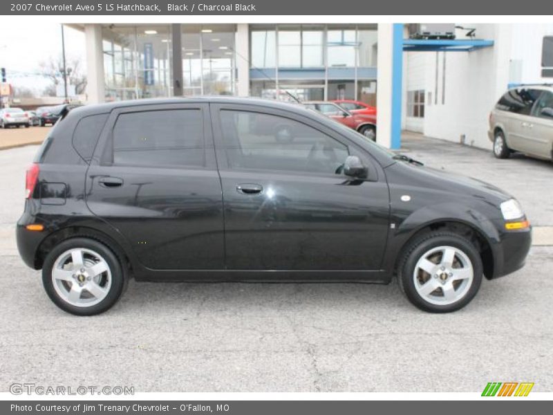 Black / Charcoal Black 2007 Chevrolet Aveo 5 LS Hatchback