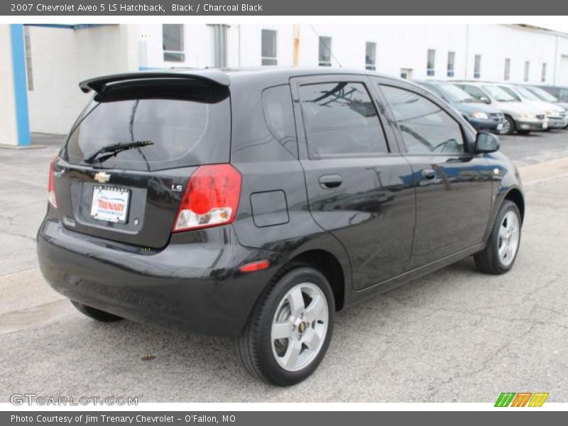 Black / Charcoal Black 2007 Chevrolet Aveo 5 LS Hatchback