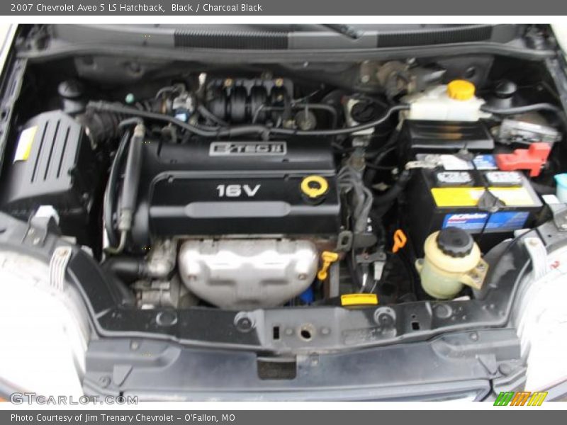 Black / Charcoal Black 2007 Chevrolet Aveo 5 LS Hatchback