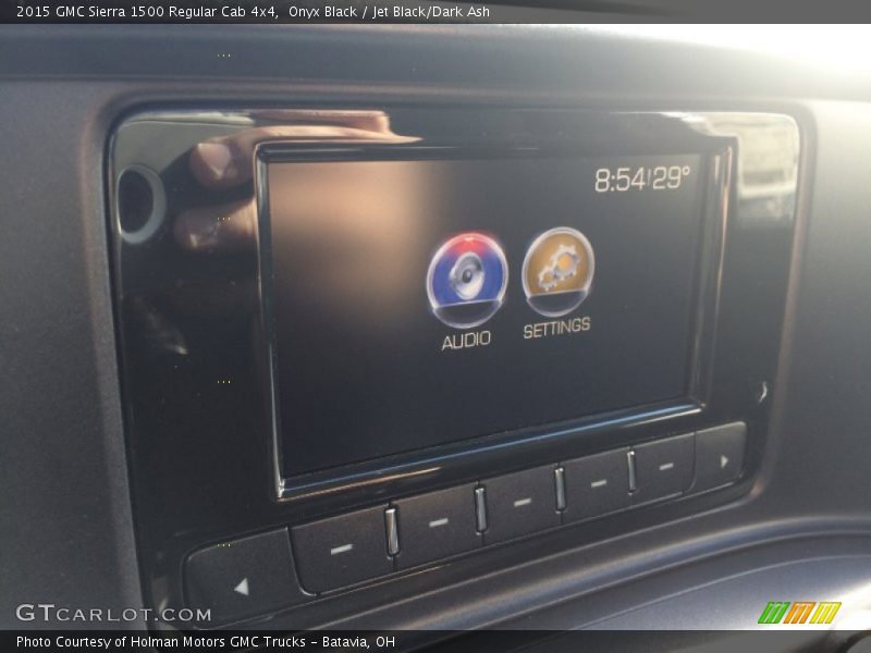 Onyx Black / Jet Black/Dark Ash 2015 GMC Sierra 1500 Regular Cab 4x4